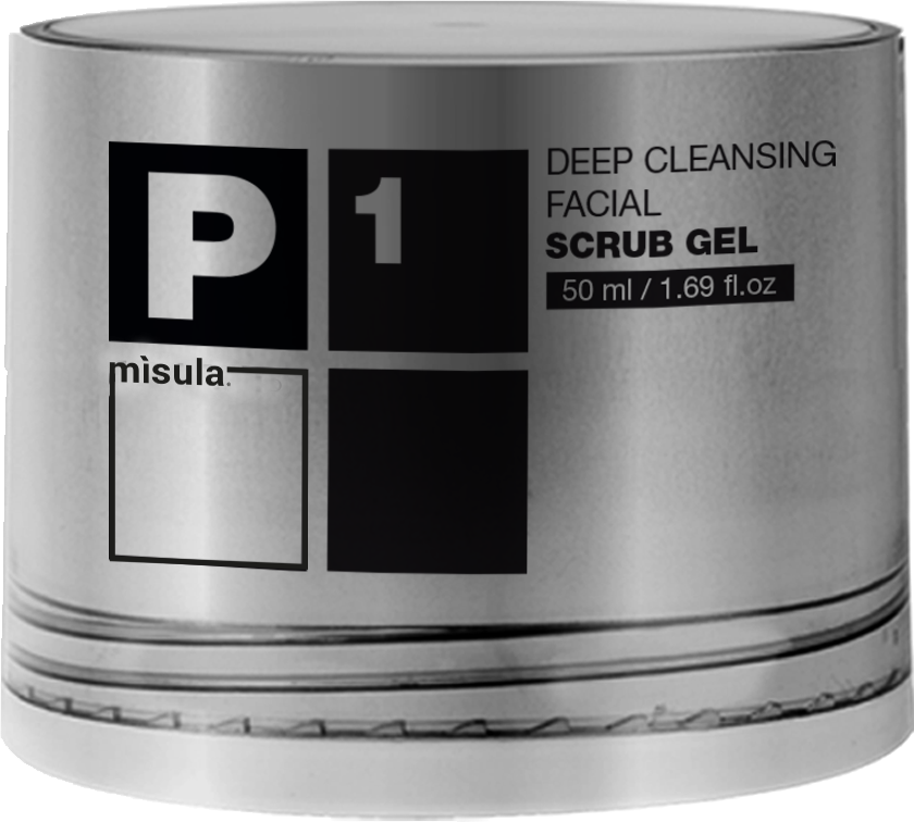 P1 Deep cleansing facial scrub gel